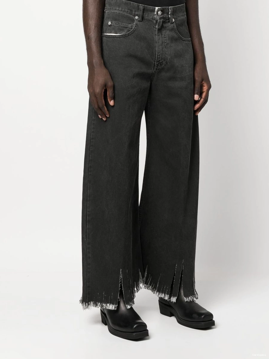Cheap jeans wide leg Alanui Women fringed 0809
